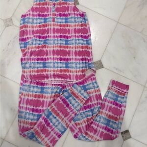 Saint Eve Tie-Dye Sleeveless pajama Set